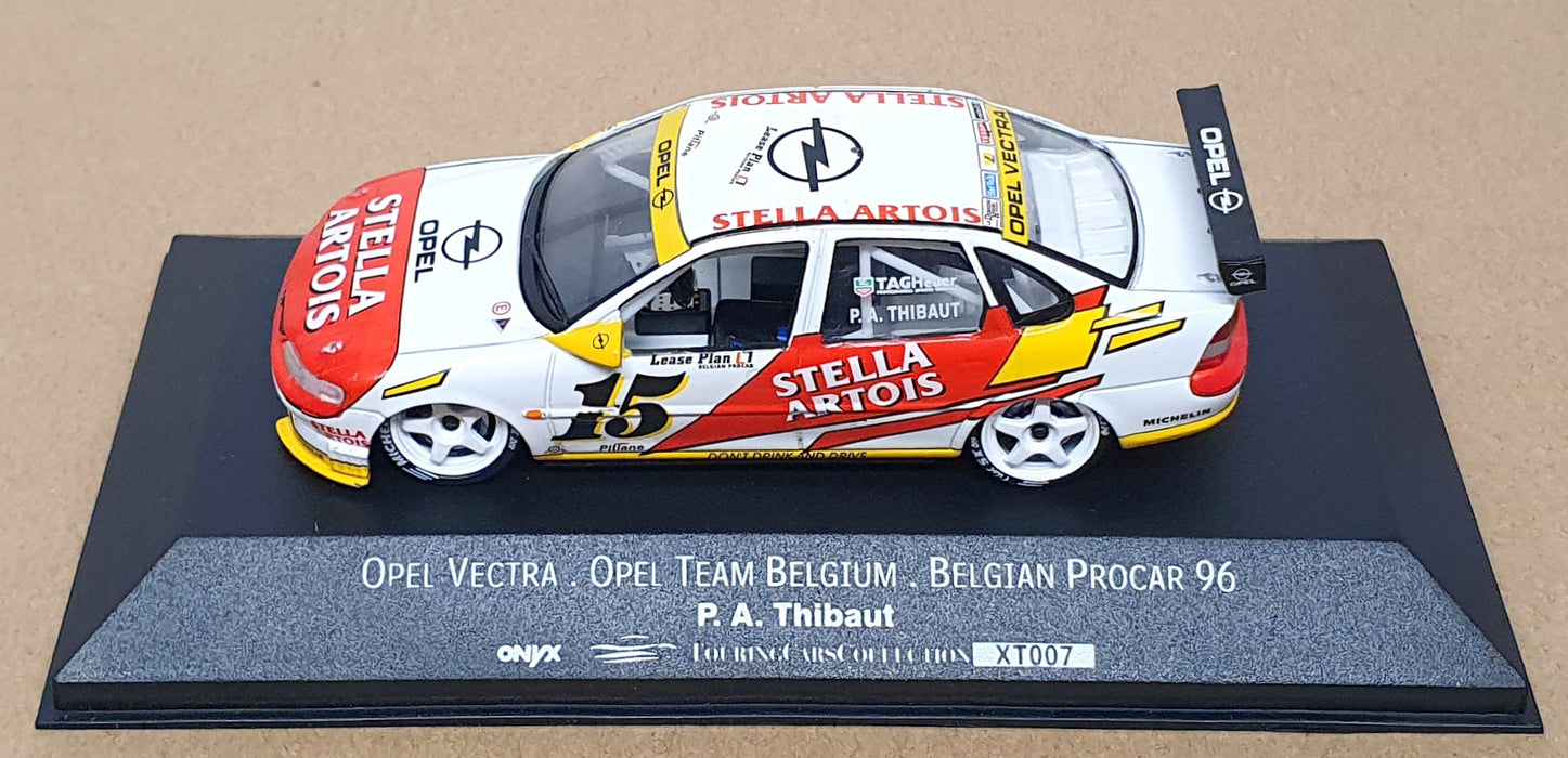 Onyx 1/43 Scale XT007 - Opel Vectra Belgian Procar 96 #15 P. A. Thibaut