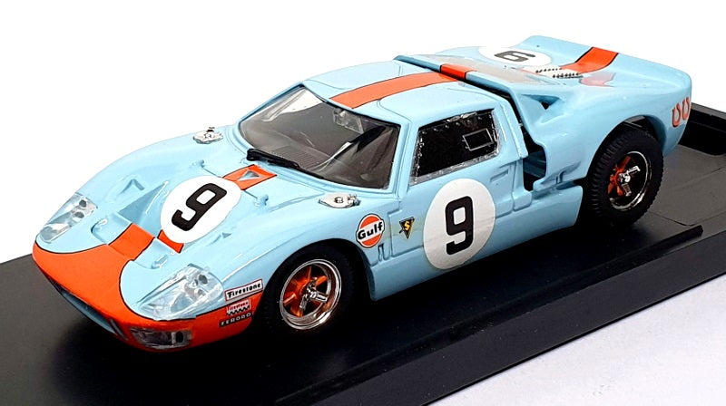 Bang 1/43 Scale 1007 - Ford GT40 #9 Le Mans 1968 - Lt. Blue/Orange