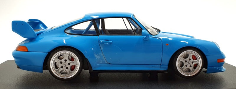 Solido 1/18 Scale S1810101 - 1997 Porsche 911 (993) Clubsport - Riviera Blue