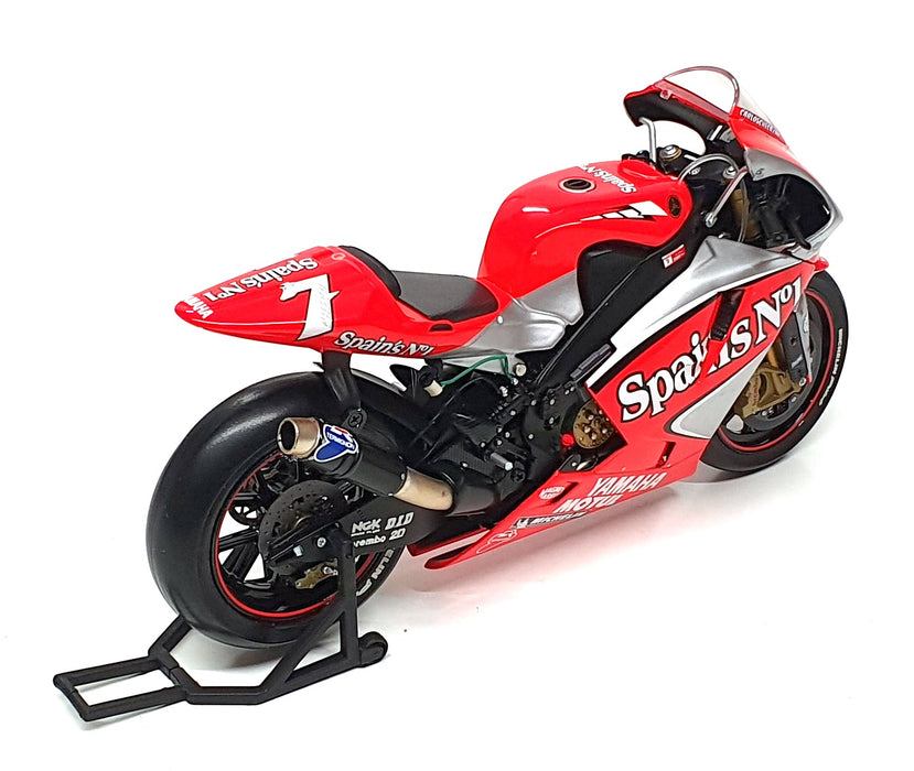 Minichamps 1/12 Scale 122 043007 - Yamaha YZR-M1 #7 C. Checa MotoGP 2004
