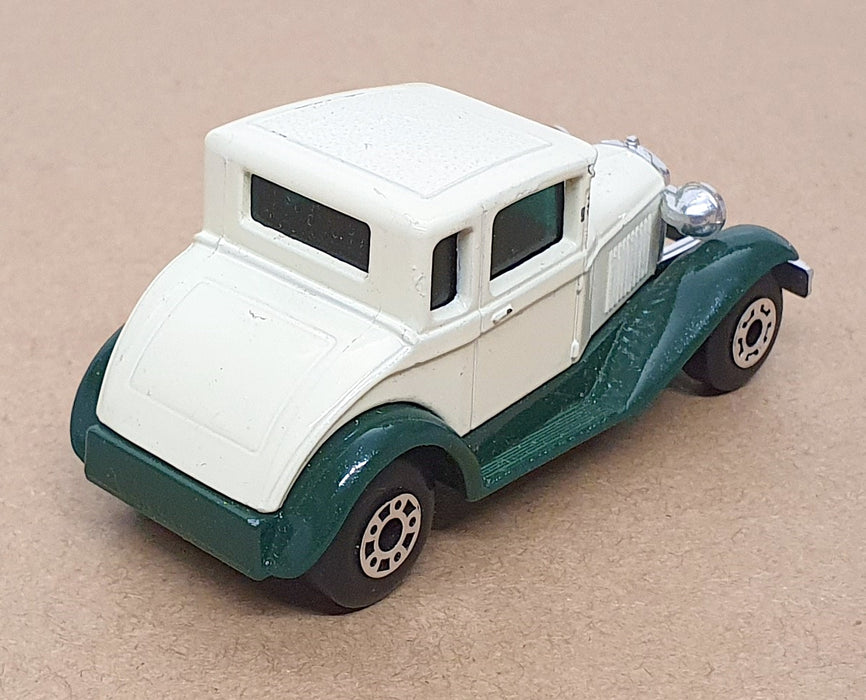 Matchbox 7cm Long Original Diecast No. 73 - Ford Model A - Ivory/Green