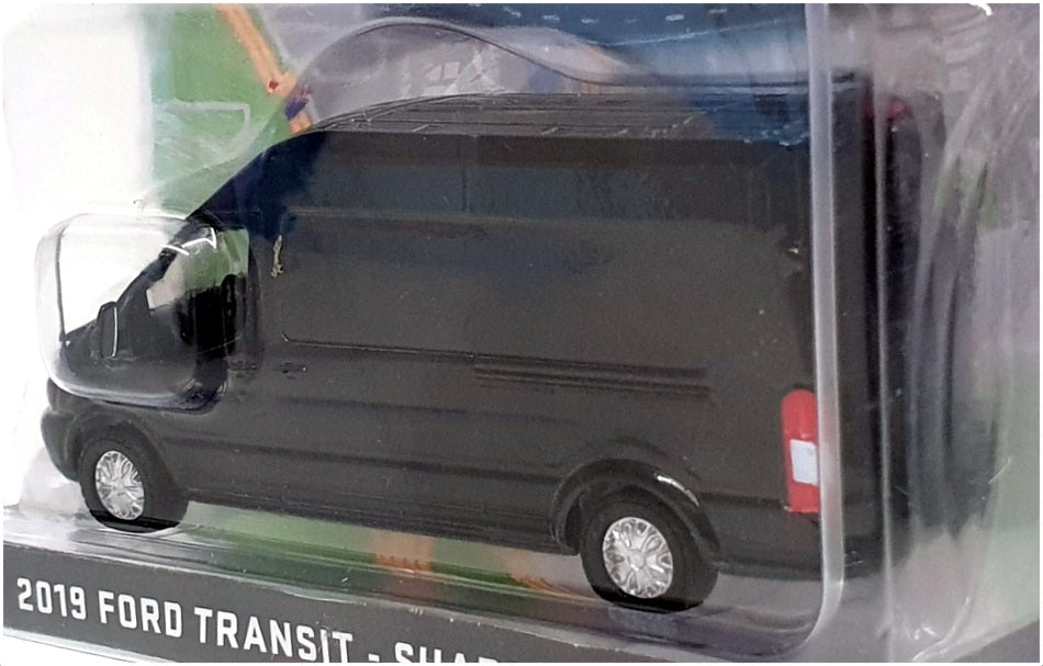 Greenlight 1/64 Scale 53030 - 2019 Ford Transit Van - Shadow Black