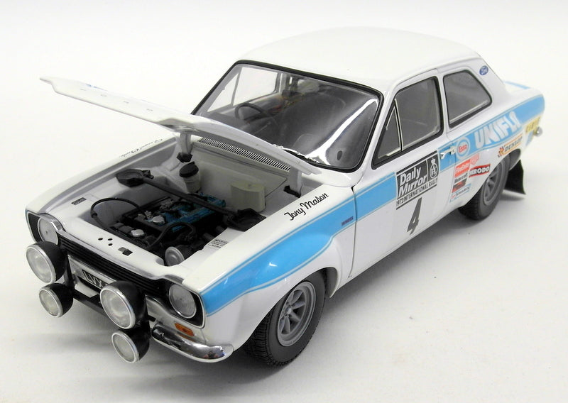 Minichamps 1/18 Scale Diecast 100 728104 Ford Escort Mk1 RS 1600 RAC Rally 1972