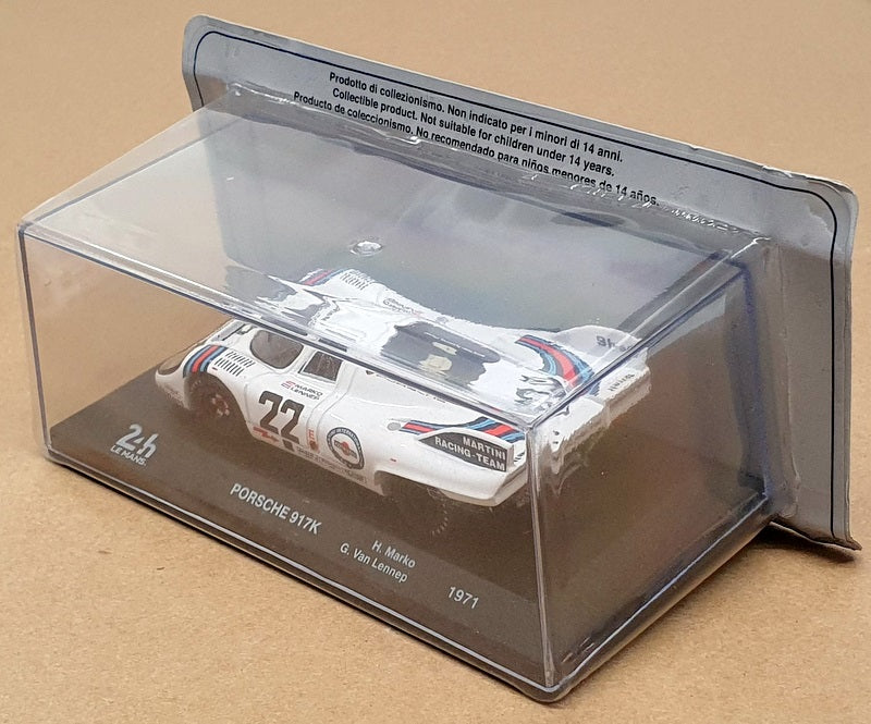 Altaya 1/43 Scale MW1ALA0039 - Porsche 917K #22 24H Le Mans 1971 - White