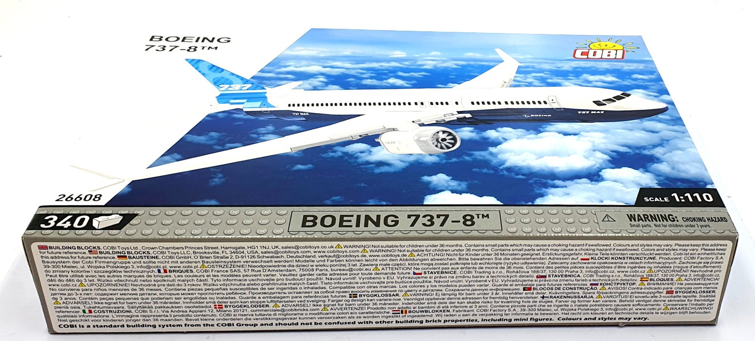 Cobi Bricks 1/110 Scale 26608 - Boeing 737-8