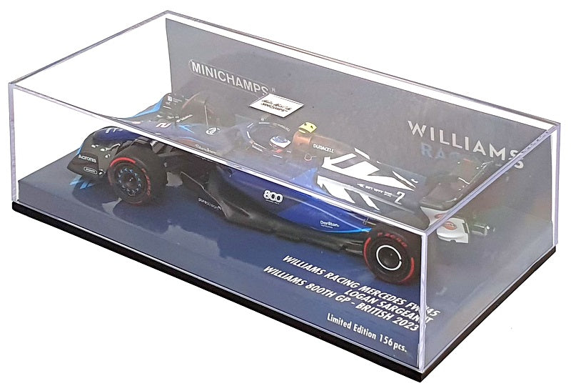 Minichamps 1/43 Scale 417 231102 - F1 Williams Mercedes #2 800Th GP British 2023