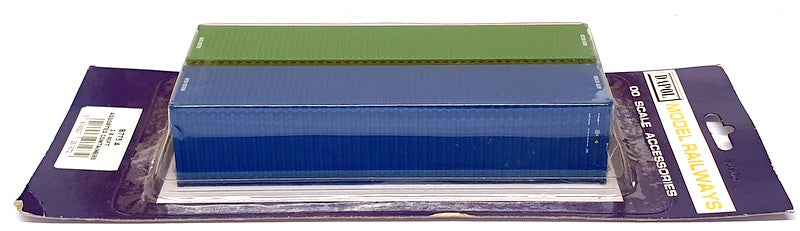 Dapol OO Scale B775 A - 2x 40ft Assorted Containers - Green Blue