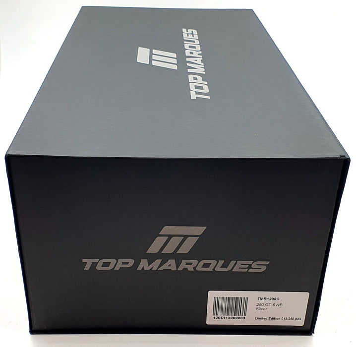 Top Marques 1/12 Scale Resin TMR1205C - Ferrari 250 GT SWB - Silver