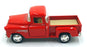 Kinsmart 1/32 Scale Pull Back & Go TY0237 - 1955 Chevrolet Stepside Pick Up Red