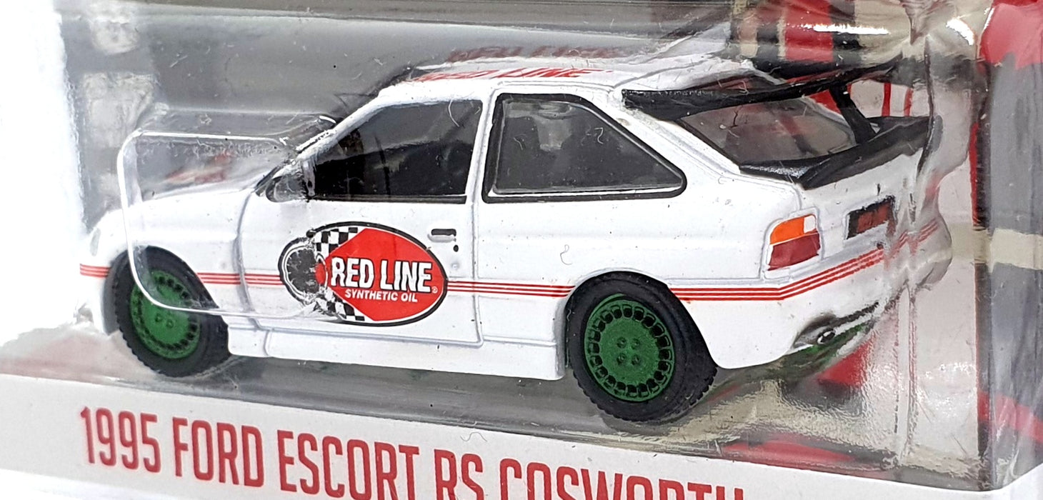 Greenlight 1/64 Scale 41140-E - 1995 Ford Escort RS Cosworth - Red Line CHASE