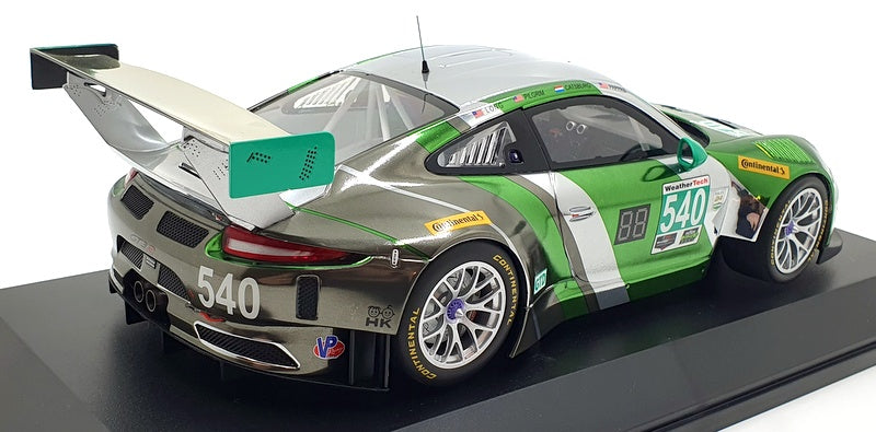 Minichamps 1/18 Scale 155 166540 Porsche 911 GT3 R Black Swan Daytona 2016 #540