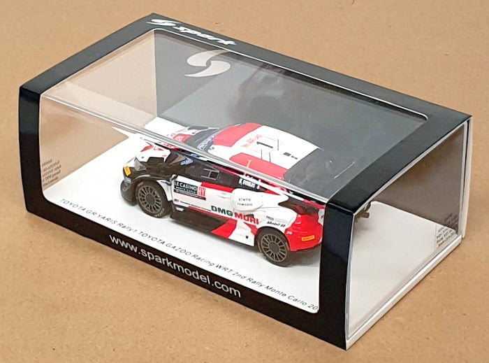 Spark 1/43 Scale S6690 - Toyota GR Yaris #1 2nd Monte Carlo Rally 2022