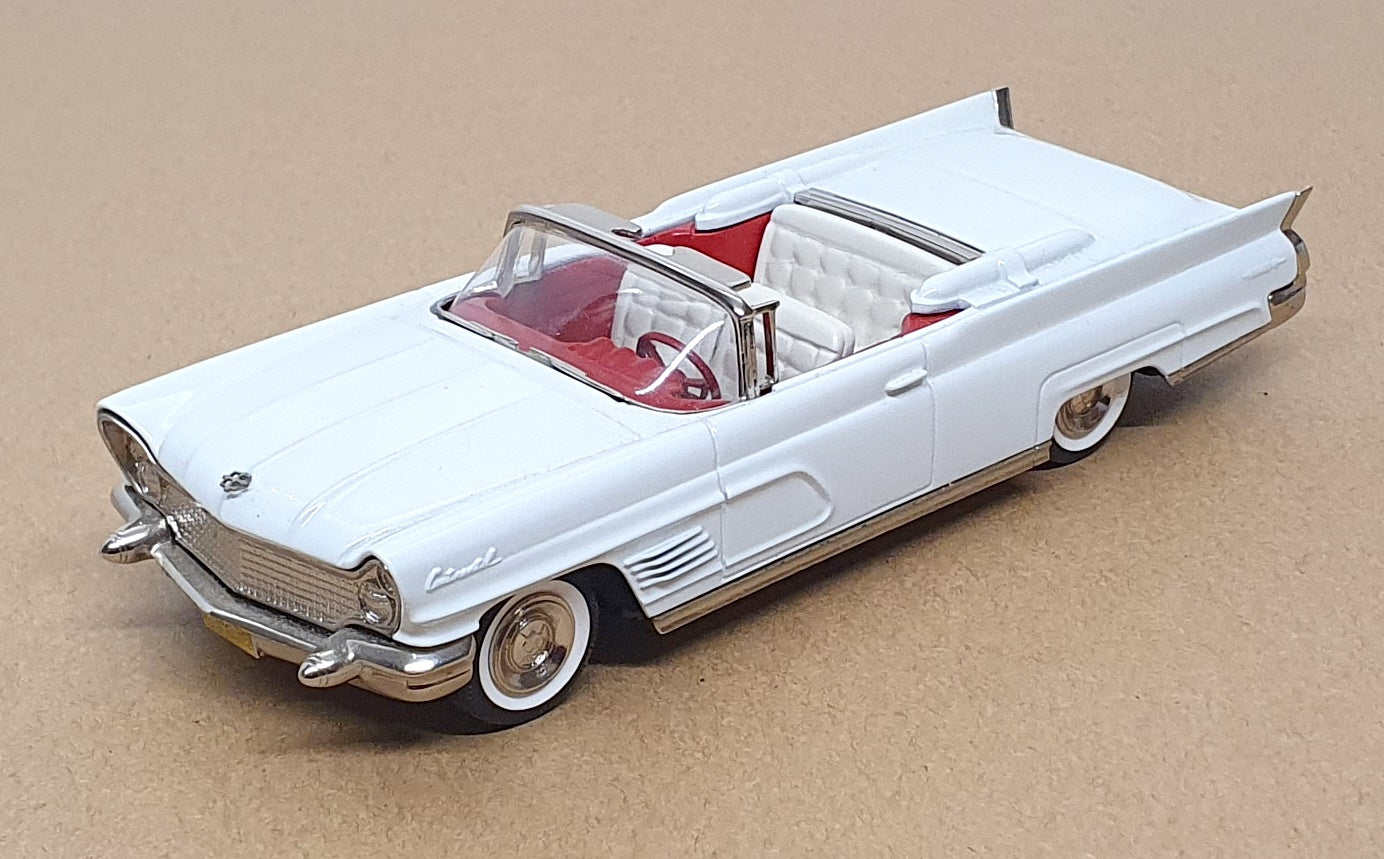 Brooklin Models 1/43 Scale BRK57 - 1960 Lincoln Continental - White