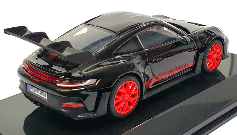 Burago 1/43 Scale Diecast 18-38313 - Porsche 911 GT3 RS - Black/Red