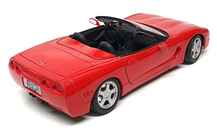 Maisto 1/18 Scale Diecast 11725G - 1998 Chevrolet Corvette - Red
