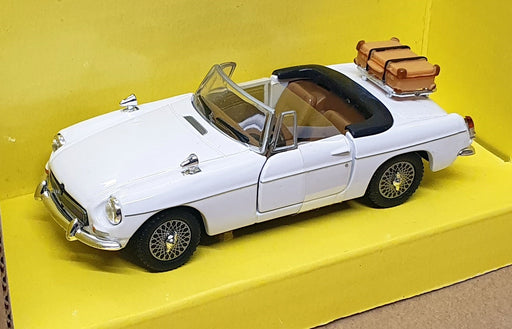 SMS 1/43 Scale Diecast 100170 - MG Convertible - White