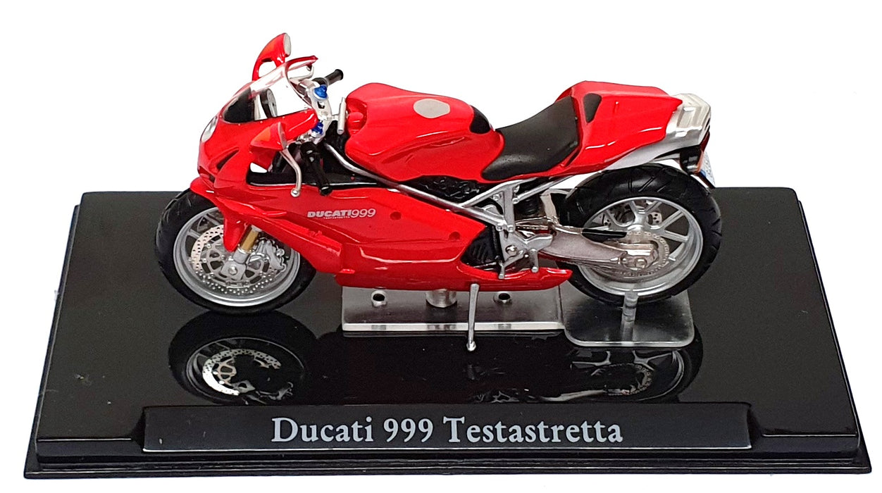 Atlas Editions 1/24 Scale 10109 - Ducati 999 Testastretta Motorbike - Red