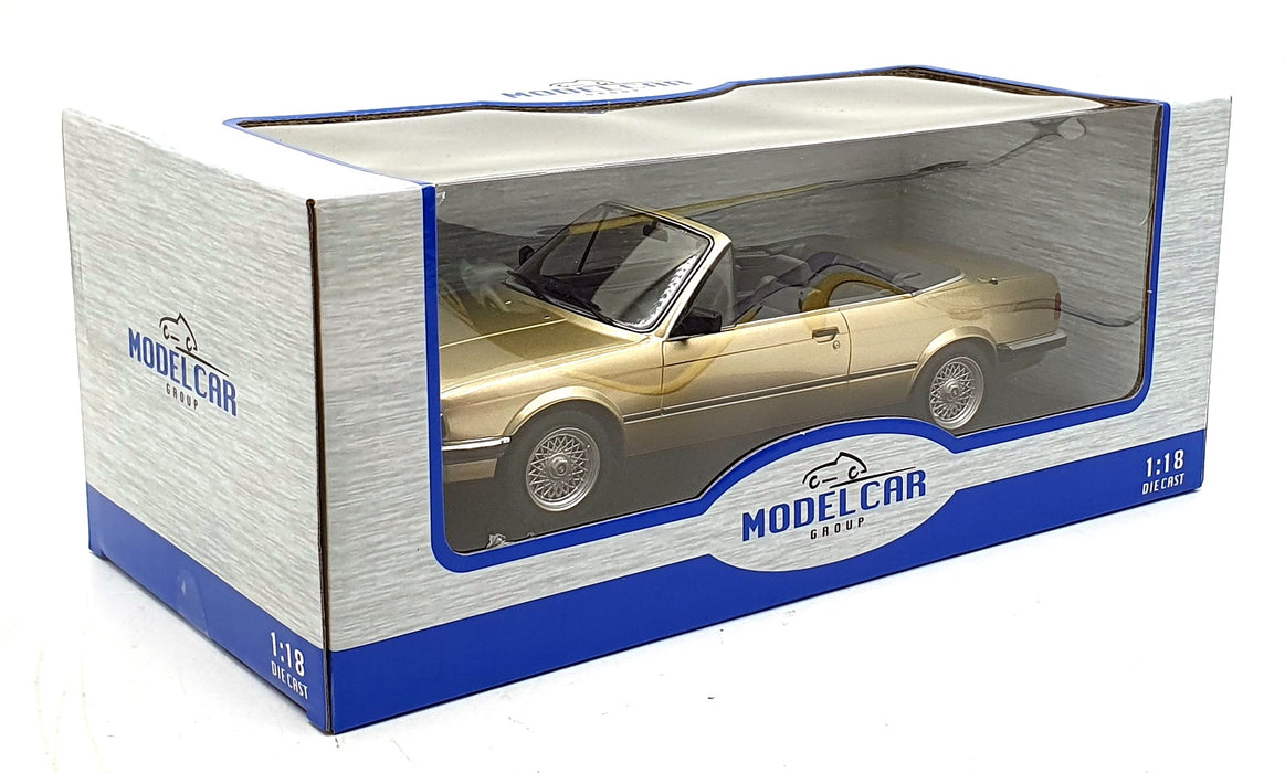 MCG 1/18 Scale Diecast MCG18544 - BMW 325i (E30) Convertible - Met. Beige