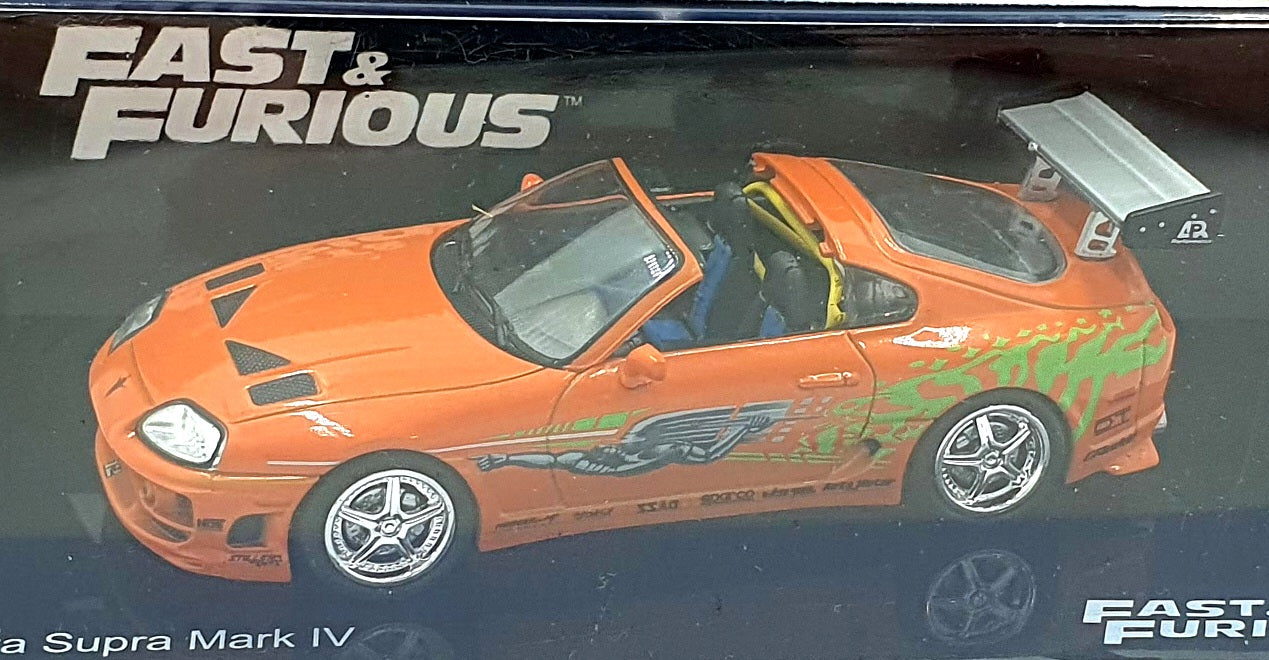 DeAgostini 1/43 Scale F220CMC003 - Fast and Furious Toyota Supra Mark IV Orange