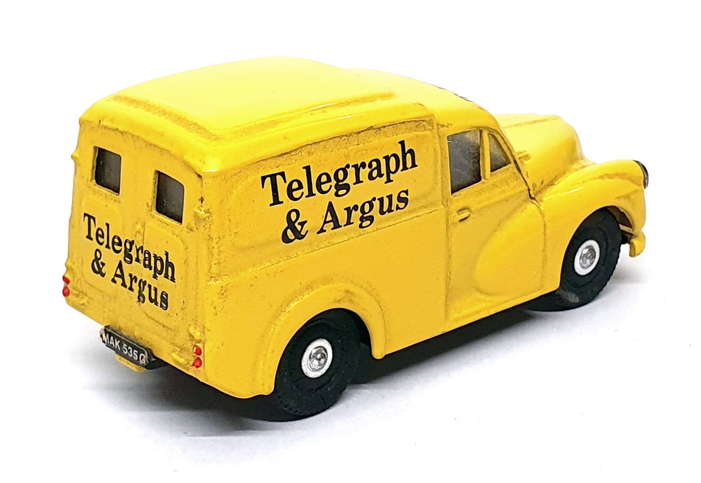 Corgi 1/43 Scale CG161E - Morris Minor Van Telegraph & Argus - Yellow