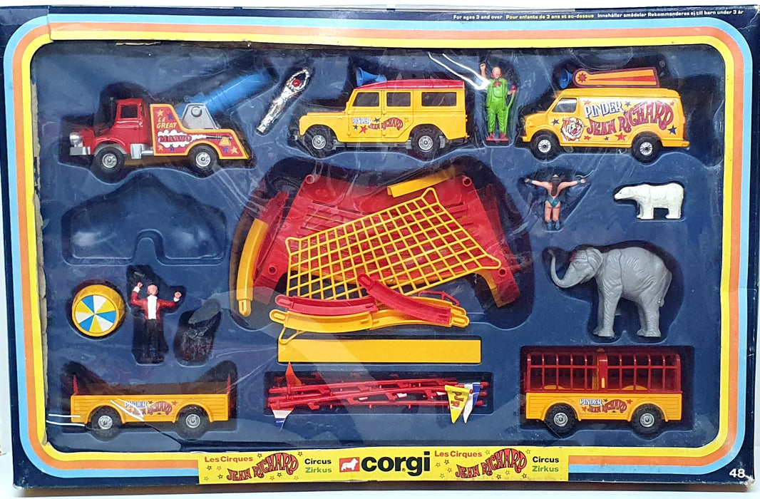 Corgi Diecast & Plastic  Gift Set No. 48 - Jean Richard Circus