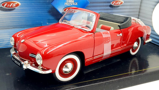 Solido 1/18 Scale Diecast 8058 - VW Karman Ghia - Red