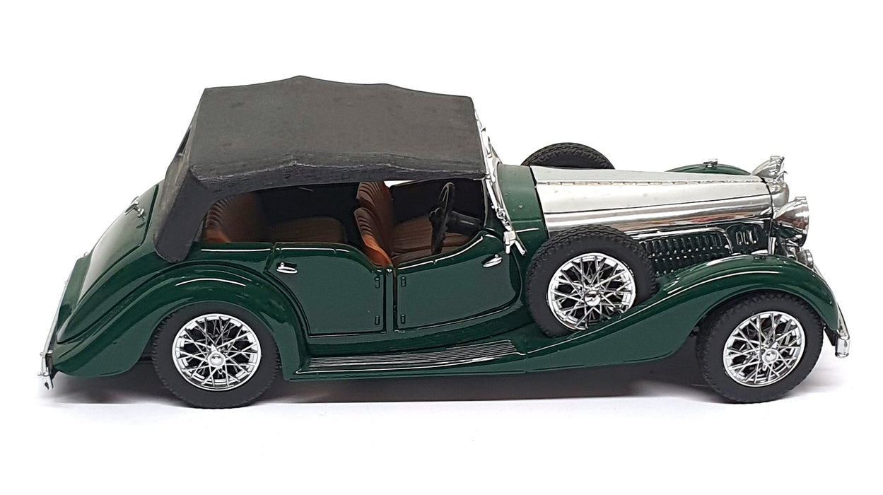 Franklin Mint 1/24 Scale Diecast 17626M - 1938 Alvis 4.3 Litre - Green