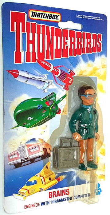 Matchbox Appx 9cm Tall Action Figure TB-754 - Thunderbirds Brains