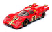 Super Champion 1/43 Scale SC100 - Ferrari 512M N.A.R.T. #12 Le Mans 1971