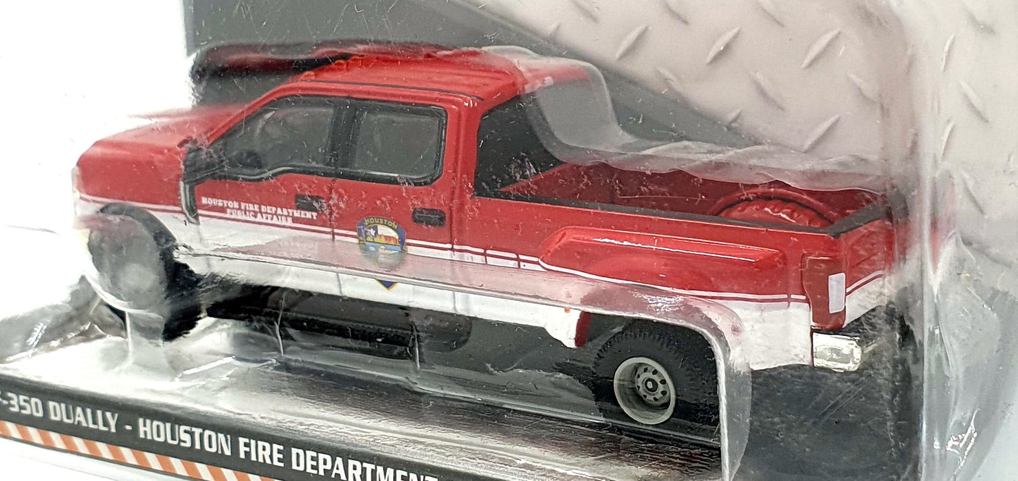 Greenlight 1/64 Scale 46110-D - 2019 Ford F-350 Dually Houston Fire Dept.