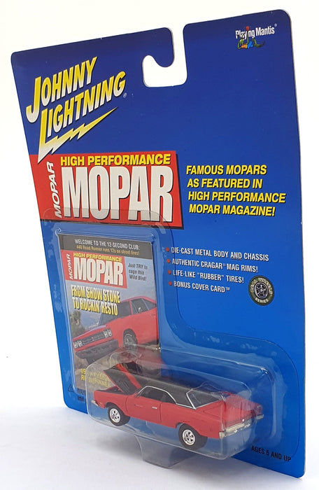 Johnny Lightning 1/64 Scale 291-07 HP MOPAR - 1969 Plymouth Roadrunner - Red