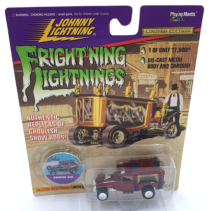 Johnny Lightning 1/64 Scale 411-02 - Frightning Lightning Vampire Van - Red