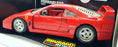 Burago 1/18 Scale Diecast 3032 - Ferrari F40 1987 - Red