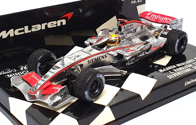 Minichamps 1/43 Scale 530 064384 - F1 McLaren Mercedes MP4-21 Hamilton 2006