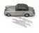 Four Wheel Models 1/43 Scale FWLG18 1953 Lagonda 3L Coupe Tudor Grey/Shell Grey