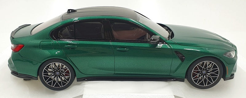 Top Speed 1/18 Scale Resin TS0396 - BMW M3 Competition G80 Isle of Man Green