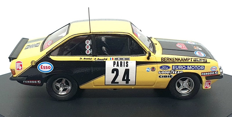 Trofeu 1/43 Scale 1805 - Ford Escort RS2000 #24 Monte Carlo 1980 - Yellow/Black