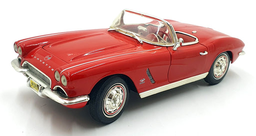 Ertl 1/18 Scale Diecast 16126V - 1962 Chevrolet Corvette - Met Red