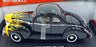 Motor Max 1/18 Scale Diecast 73108 - 1940 Ford Deluxe - Black/Flames