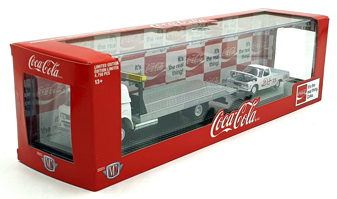 Castline M2 Machines 1/64 Scale TW02 - 1957 Mack Model N & 1978 Datsun Truck