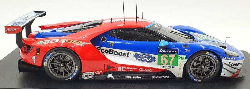 IXO Models 1/18 Scale Diecast FGT18109 - Ford GT #67 24H Le Mans 2017 Tincknell