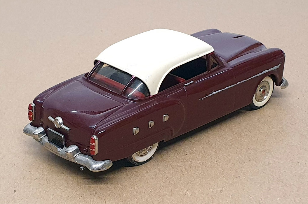 Brooklin 1/43 Scale BRK55 - 1951 Packard Mayfair - Maroon/Cream