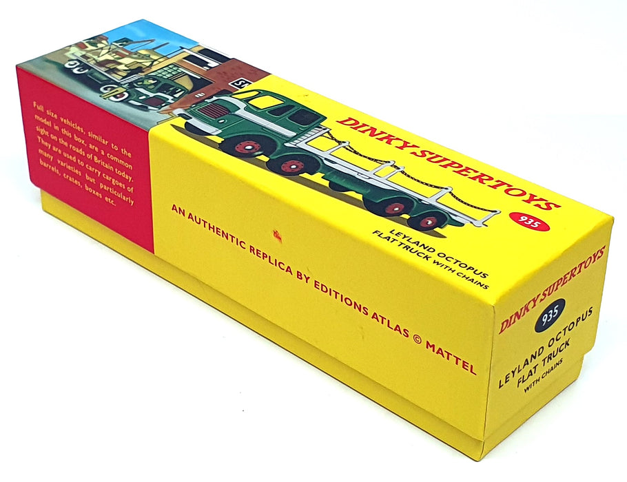 Atlas Editions Dinky Supertoys 935 - Leyland Octopus Flat Truck With Chains