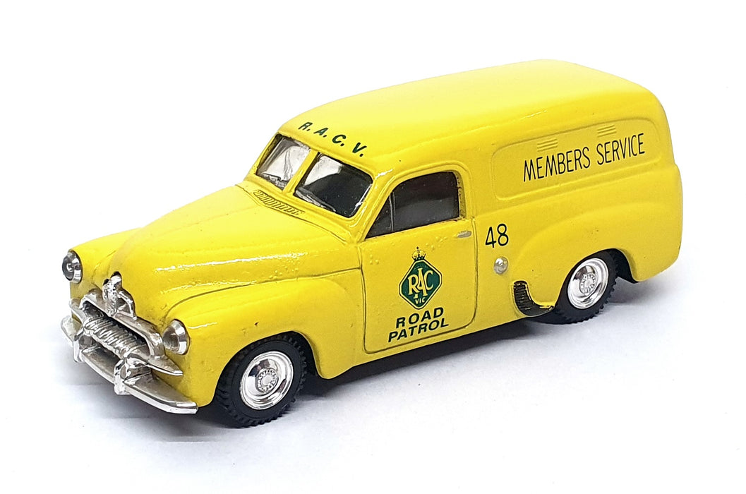 Trax 1/43 Scale Diecast 8003 - FJ Holden Van R.A.C.V. - Yellow