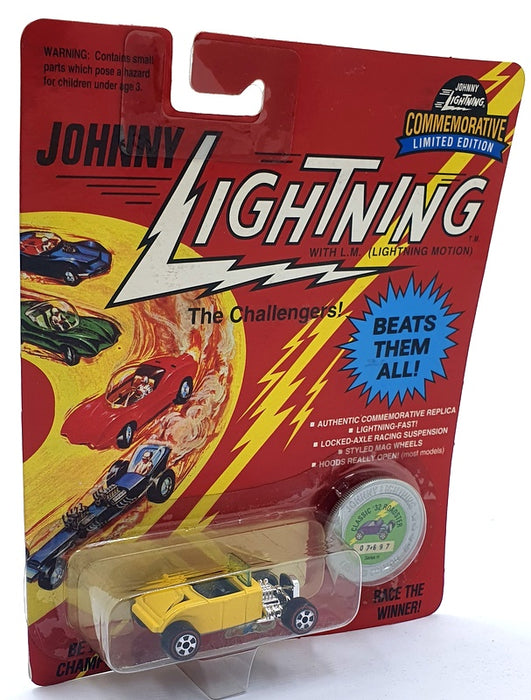 Johnny Lightning 1/64 Scale 100-180 The Challengers Classic '32 Roadster Yellow