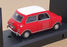 Cararama 1/43 Scale Diecast CARA13 - Mini Cooper - Red/White