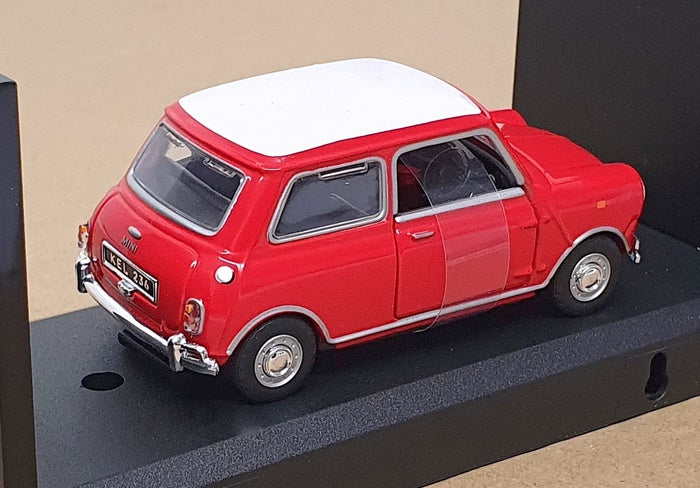 Cararama 1/43 Scale Diecast CARA13 - Mini Cooper - Red/White