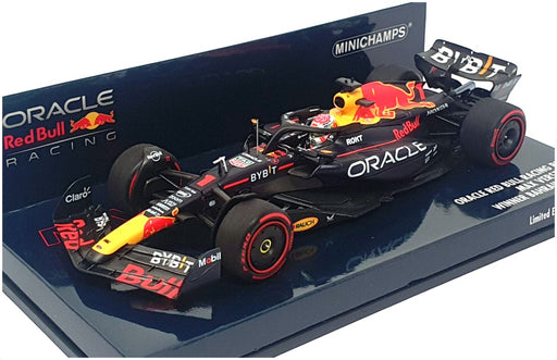 Minichamps 1/43 417 230101 - F1 Red Bull RB19 Winner Bahrain GP 2023 Verstappen