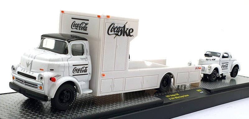 Castline M2 Machines 1/64 Scale  DTW19 '57 Dodge COE & '41 Willy's Coupe Gasser