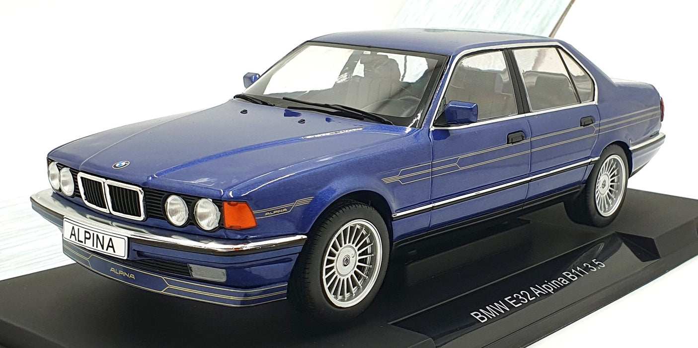 MCG 1/18 Scale Diecast MCG18232 - BMW E32 Alpina B11 3.5 - Met. Blue